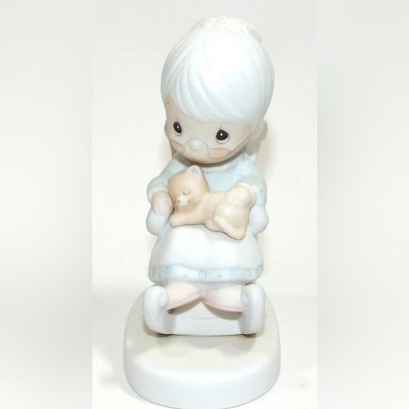 Precious Moments vintage figurine “ The Purr-Fect Grandma” - Picture 3 of 10